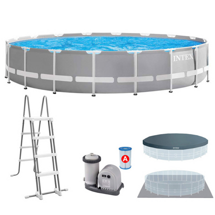 Piscina c/estruct. de 5.49 x 1.22 mts de 24.311 Lts INTEX