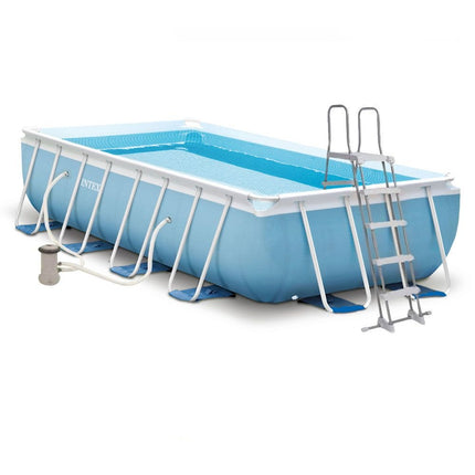 Piscina rectangular c/estruct. de 4.88 x 2.44 x 1.07 mts de 10.874 Lts INTEX