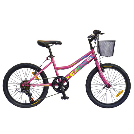 Bicicleta California Aro 20 color Fucsia CALOI