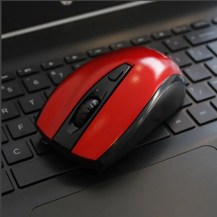 Mouse Wireless (Rojo) 1600DPI 2.4 HAVIT