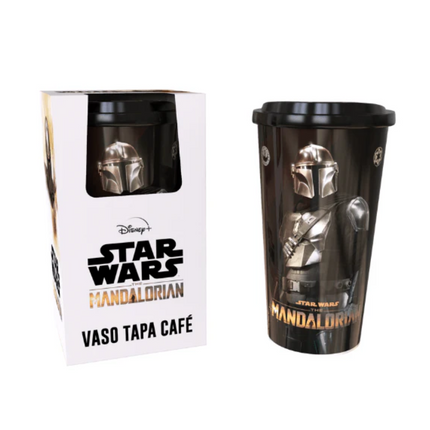 Vaso c/ tapa para café y estuche STAR WARS