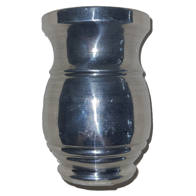 Guampa p/ mate chimarrao aluminio completo