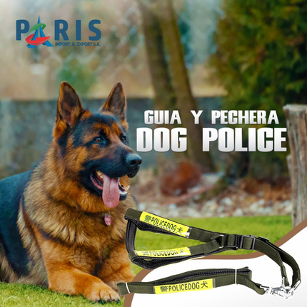 Collar para mascotas Dog Police 4x73cm PARIS