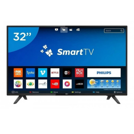 Televisor Smart HD 32" HDMI USB + Netflix PHILIPS