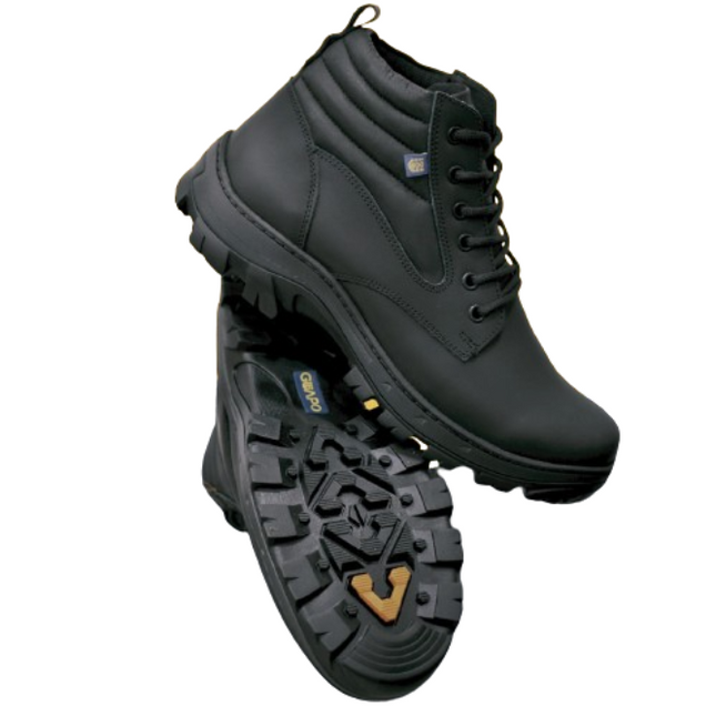 Bota Picker Crazy Horse Negro Guapo