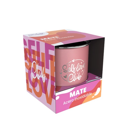 Mate Acero Inoxidable Femenino Rosa BIGLIFE