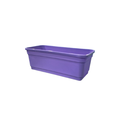 Maceta Jardinero Babilonia 25cm Lila GEMPLAST